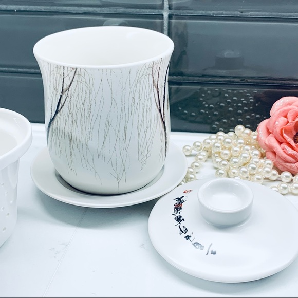 Teavana Capuchin Monkey Ceramic Porcelain Tea Mug - Picture 7 of 12